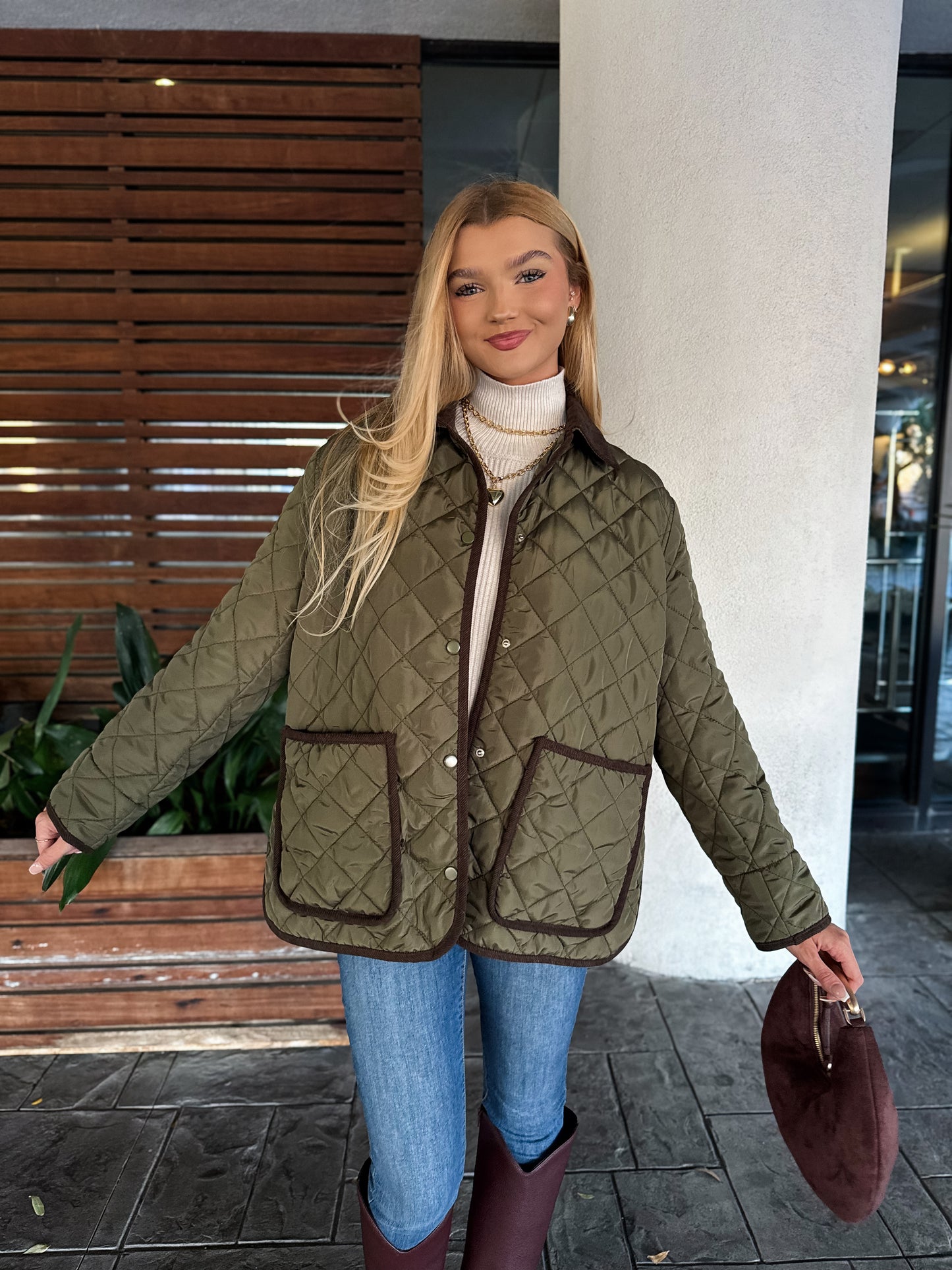 The Kensington Jacket: Olive