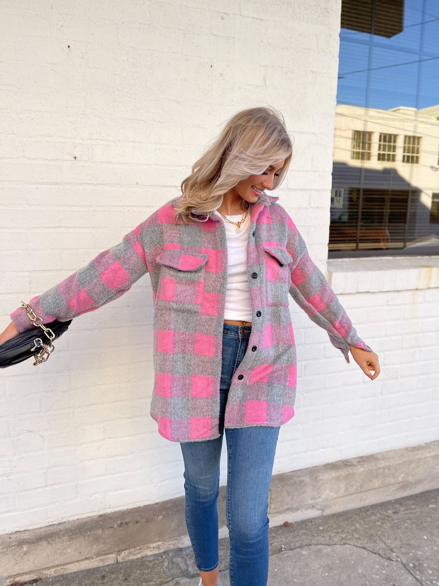 Warm My Heart Shacket {2 Colors} PREORDER