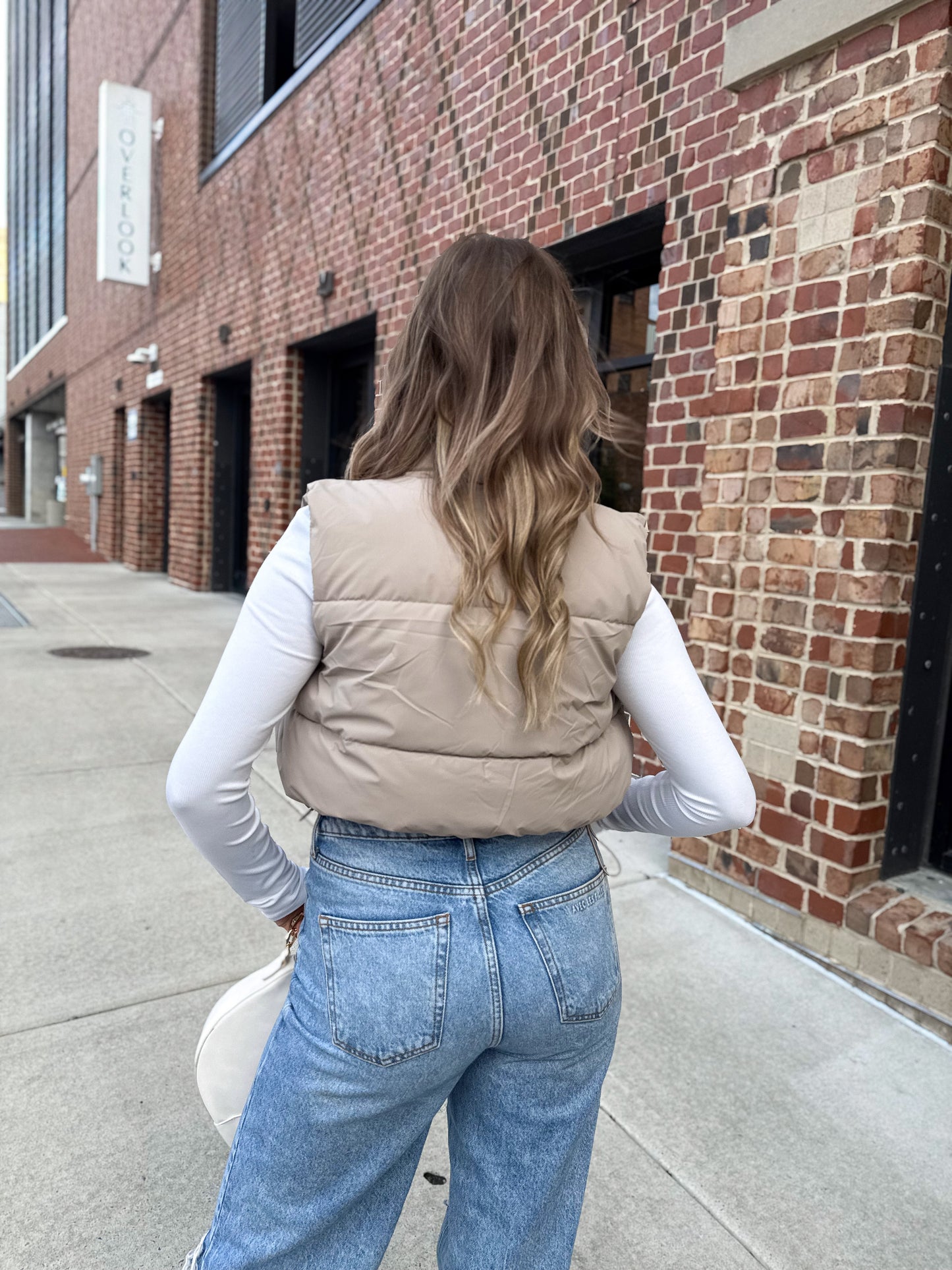 Sites To See Puffer Vest: Khaki