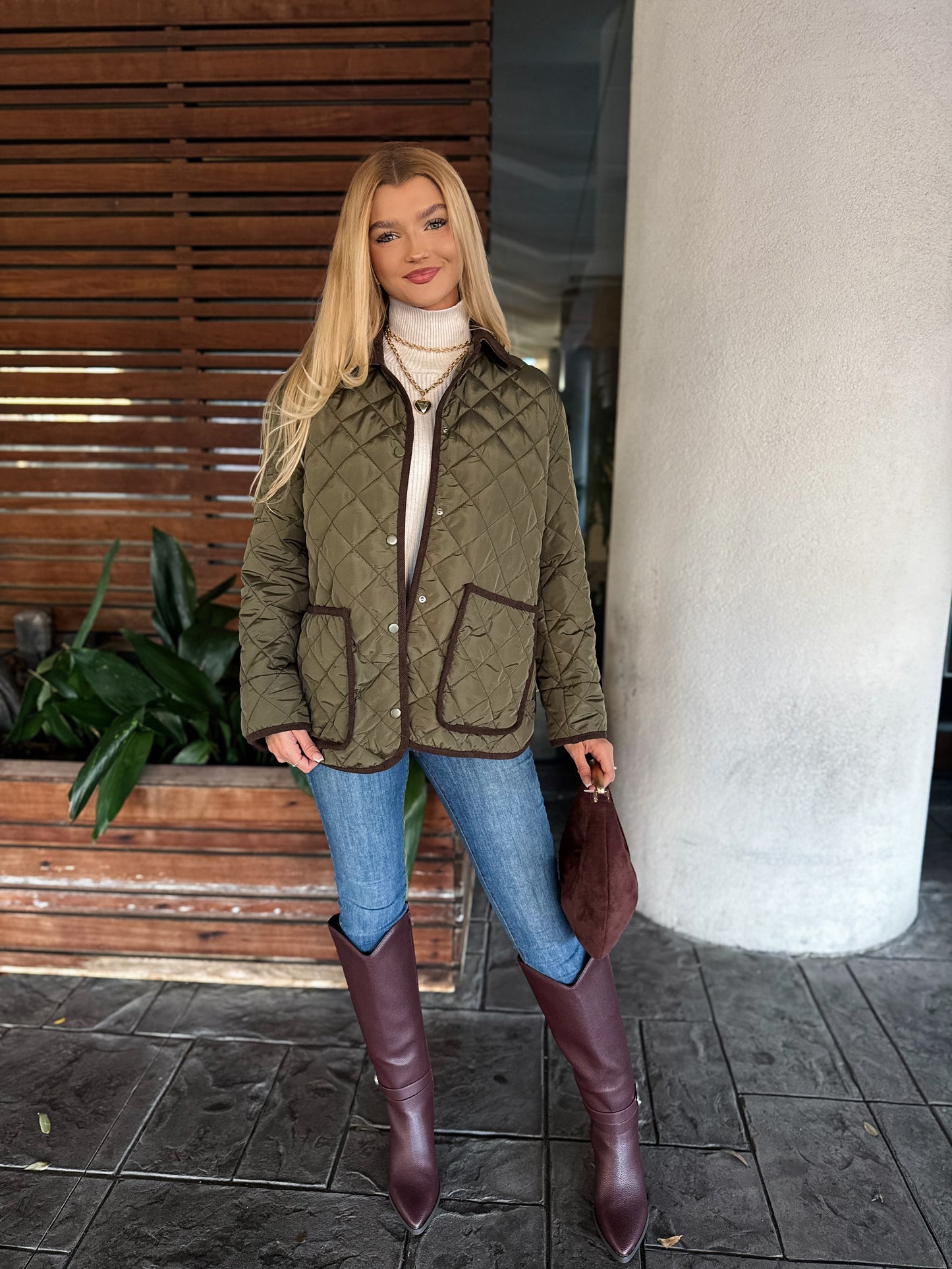 The Kensington Jacket: Olive