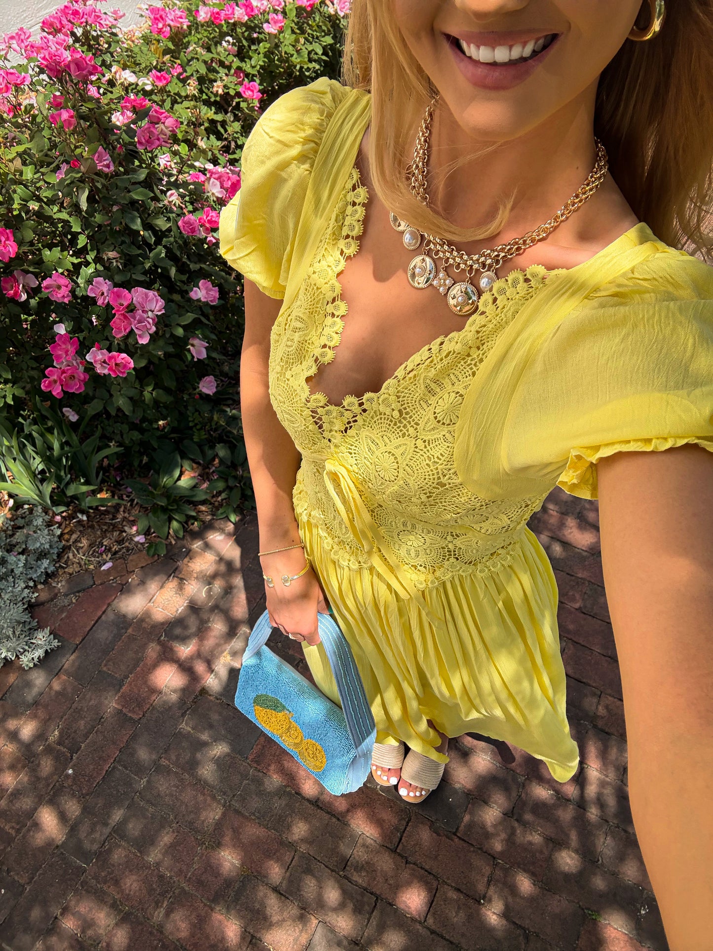 Delicate Daydream Yellow Dress