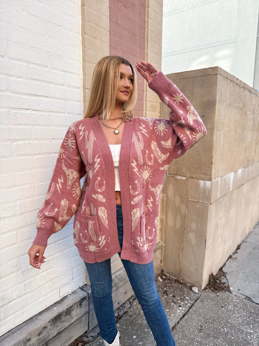 Desert Rose Cardigan