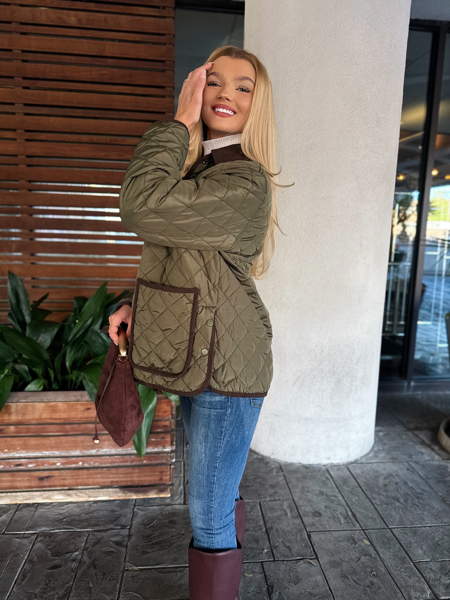 The Kensington Jacket: Olive