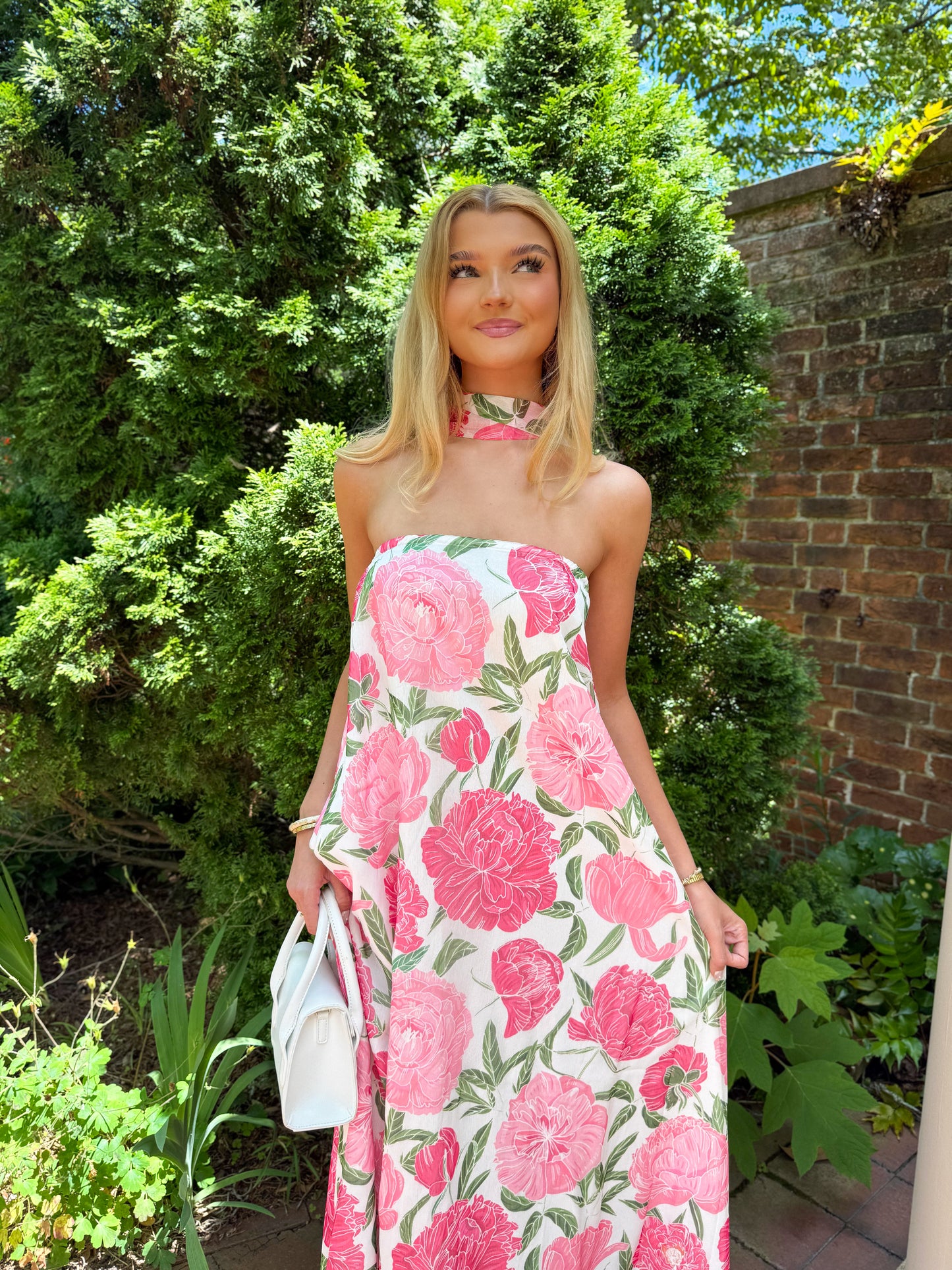 Peony Dreams Maxi Dress