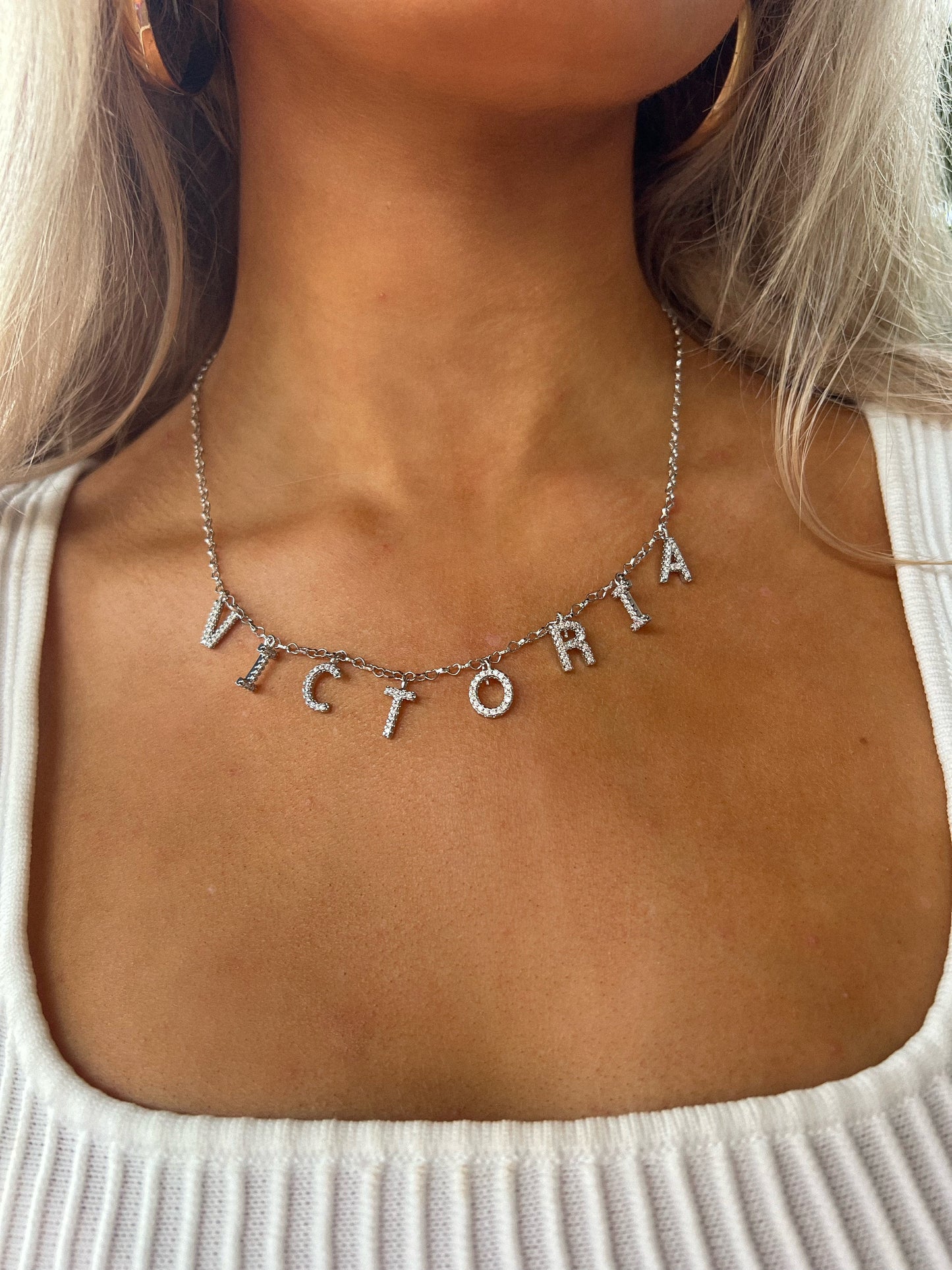 Custom Name Necklace: CHAIN STYLE