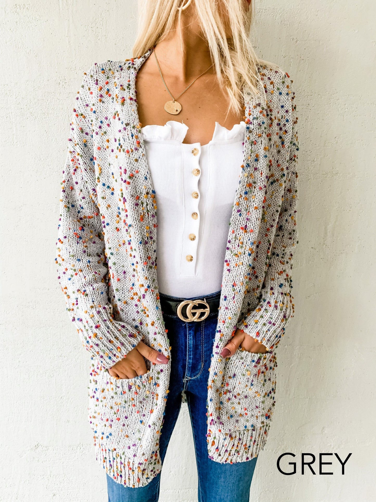 The Confetti Cardigan // 10 Colors