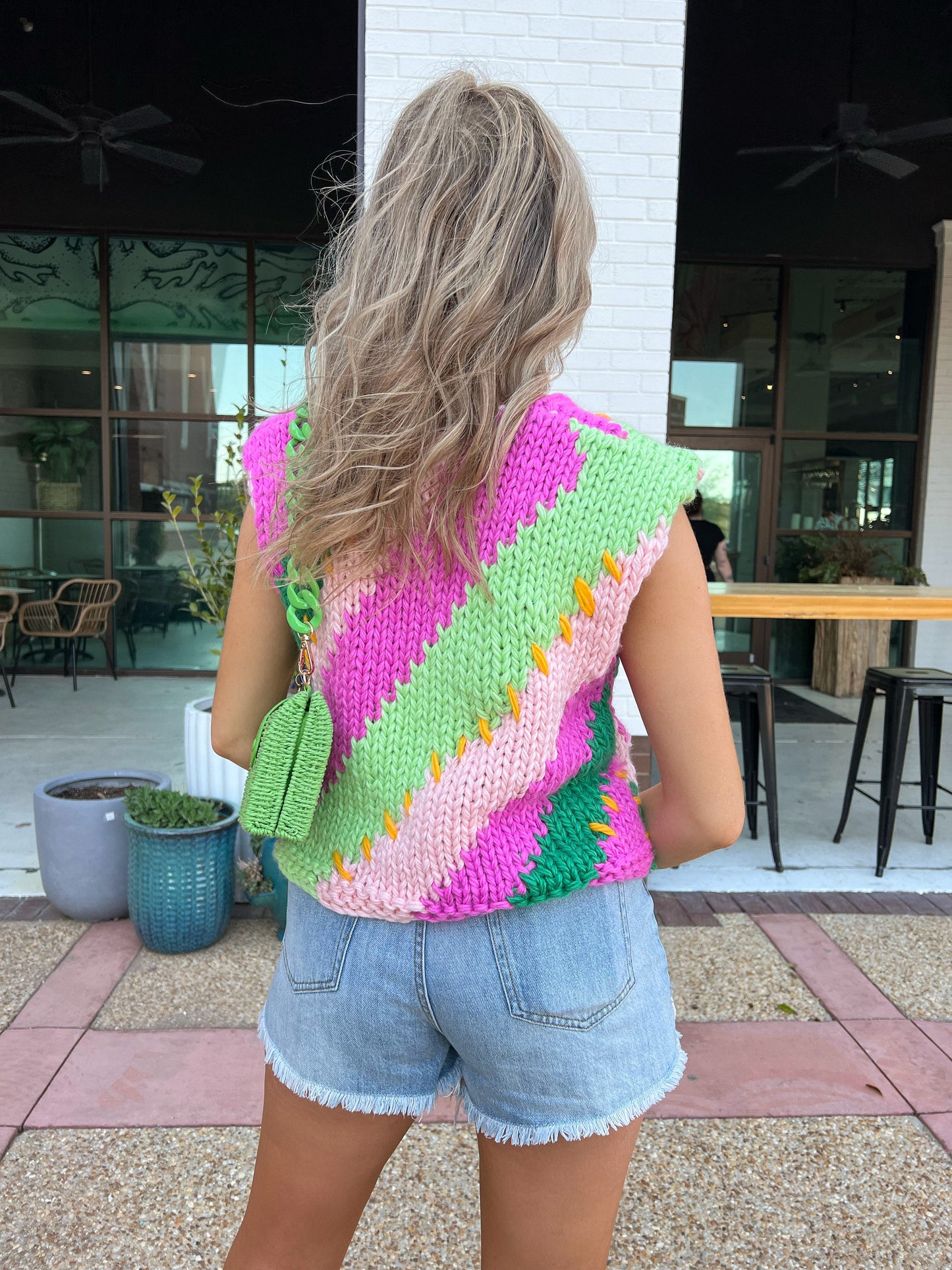 Time And Place Crochet Tank